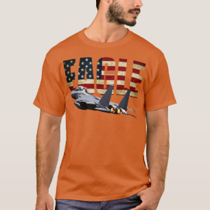 F15 ELGF FIGHER PLANE JE SHIR US FLAG T-SHIRT