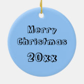  F16 Fighting Falcon-ontwerp Keramisch Ornament (Achterkant)