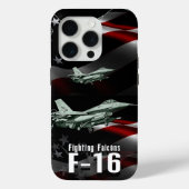 F16 gevechten valken gevechtsvliegtuig telefoon ge Case-Mate iPhone case (Achterkant)