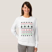 F16 Kerstshirt T-shirt (Voorkant volledig)