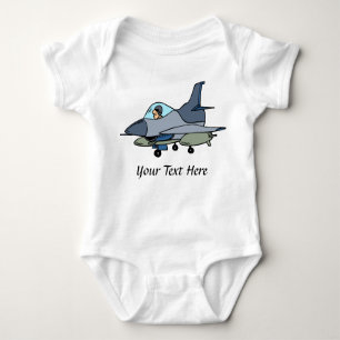 F16 ontwerp van valk en Cartoon Romper