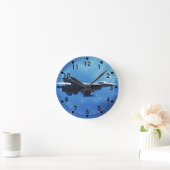 F16 Strijd tegen valkstrijder in vlucht Ronde Klok (Huis)