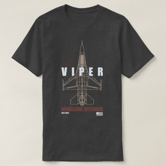 F16 Viper 2 T-shirt (Design voorkant)