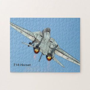 F18 Hornet Puzzle Legpuzzel