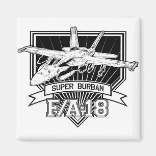 F18 super BURBAN Magneet