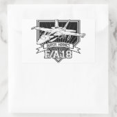 F18 Super Hornet Rechthoekige Sticker (Tas)