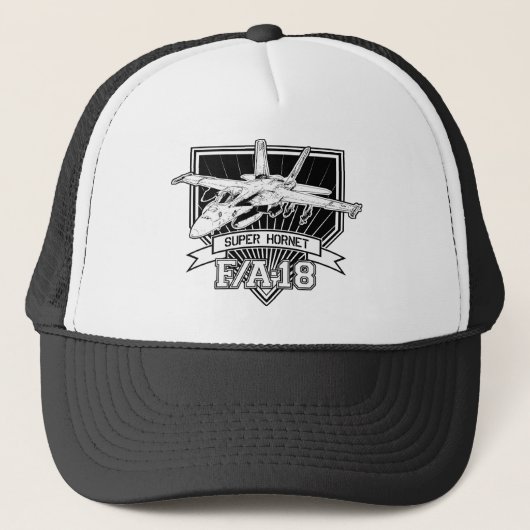 F18 Super Hornet Trucker Pet (Voorkant)