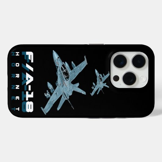 F18 telefoonhoes Case-Mate iPhone case (Achterkant (horizontaal))