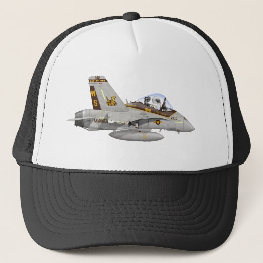 F18 VMFA-323-Pet Trucker Pet (Voorkant)