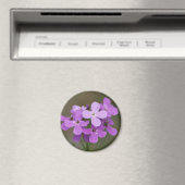 F19 Paarse Wilde Bloemen Damesraket Magneet (Insitu (Vaatwasser))