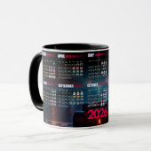 F1 2026 Calendar Mug Mok (Voorkant links)