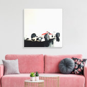 F1 abstract kunstschild canvas afdruk (Insitu (Woonkamer))