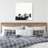 F1 abstract kunstschild canvas afdruk (Insitu (Slaapkamer))