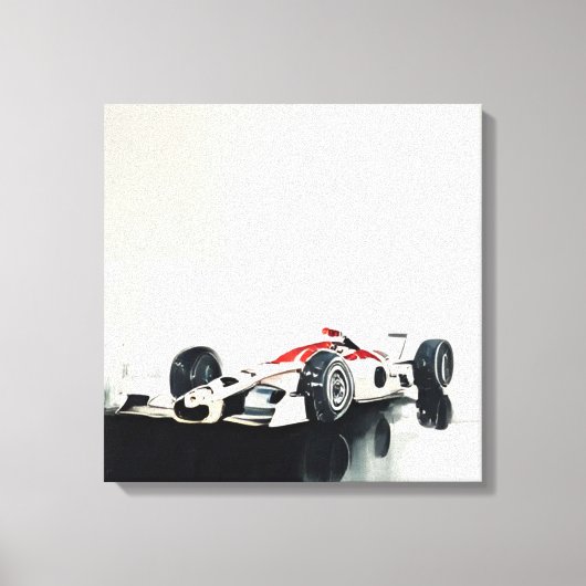 F1 abstract kunstschild canvas afdruk (Voorkant)