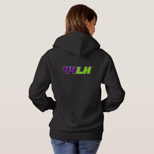 F1 GEITENTIJDPERK | 44 Eerbetoon Fanwear Hoodie (Achterkant volledig)