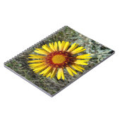 F1 Gele Wilde Bloem Gaillardia Notitieboek (Linkerzijde)