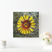 F1 Gele Wilde Bloem Gaillardia Vierkante Klok (Huis)