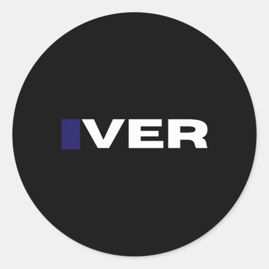 F1 Grid Namen Max Verstappen Ronde Sticker (Voorkant)