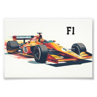F1-poster Foto Afdruk