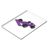 F1 Race Car Notitieboek (Linkerzijde)