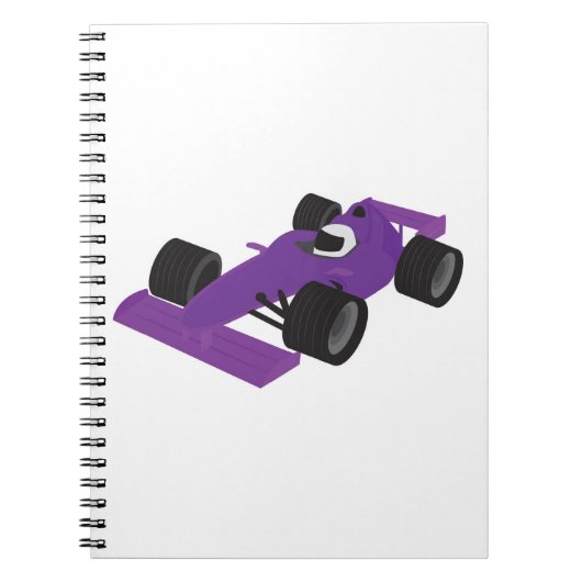 F1 Race Car Notitieboek (Voorkant)