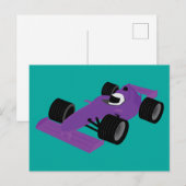 F1 raceauto briefkaart (Voorkant / Achterkant)