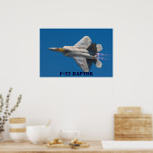 F22 RAPTOR POSTER (Keuken)