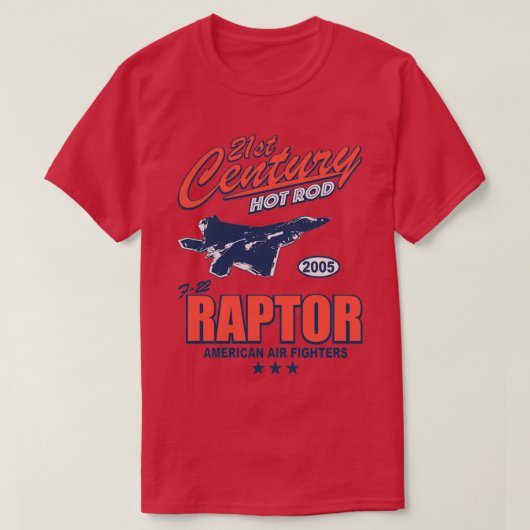F22 RaptorTShirt T-shirt (Design voorkant)