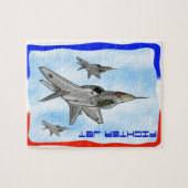 F22 Verkrachtingsstraalvliegtuig Legpuzzel (Horizontaal)