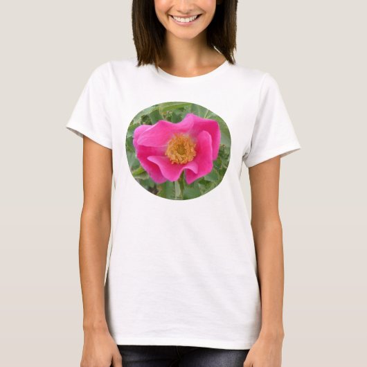 F23aw Wilde Roos T-shirt (Voorkant)