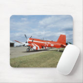 F2G-1D Super Corsair-vliegtuig aan het show van de Muismat (Met muis)