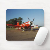 F2G-1D Supercorsair-vliegtuig aan de show in de lu Muismat (Met muis)