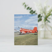 F2G-1D Supercorsair-vliegtuig aan het show in de l Briefkaart (Staand voorkant)