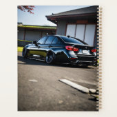 F30 Widebody Black Carbon JDM Planner (Achterkant)