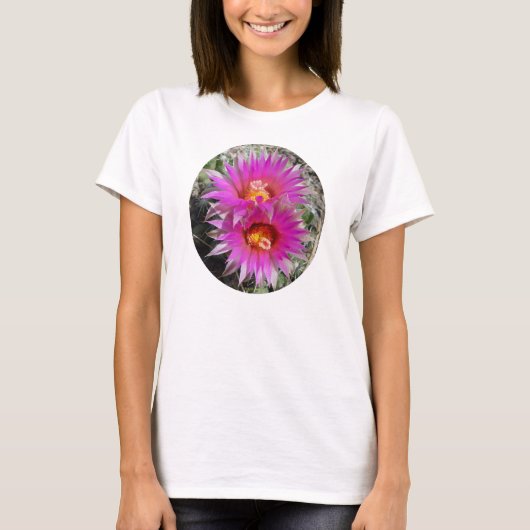 F30w Ball Cactus "Escobaria vivipara" T-shirt (Voorkant)