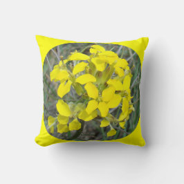 F33w - Gele wilde bloemen Kussen