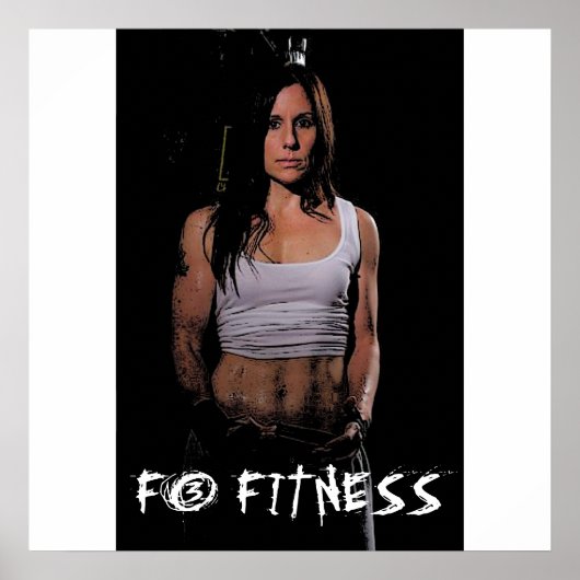 F3 FITNESS POSTER (Voorkant)