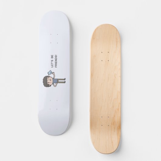 F3F5FF PERSOONLIJK SKATEBOARD (Voorkant)