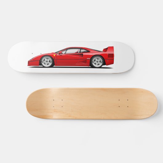 F40 PERSOONLIJK SKATEBOARD (Horizontaal)