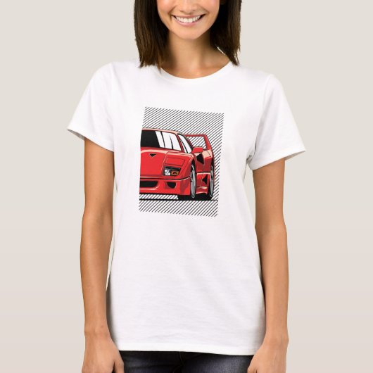 F40 Racing T-shirt (Voorkant)