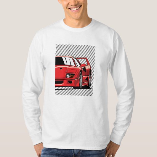 F40 Racing T-shirt (Voorkant)