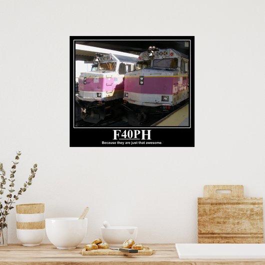 F40PH-Poster Poster (Keuken)
