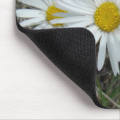 F42 Witte Wildbloemen Vloeiende ester Muismat (Hoek)