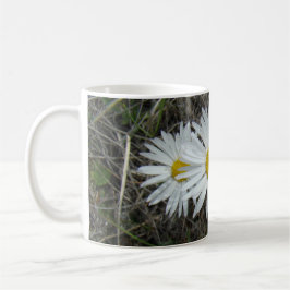 F42 Witte Wilde Bloemen Gladde Aster Koffiemok