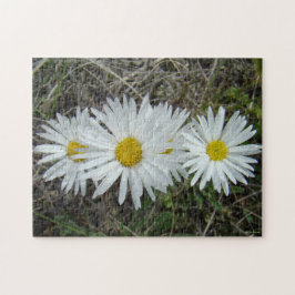 F42 Witte Wilde Bloemen Gladde Aster Legpuzzel