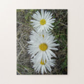 F42 Witte Wilde Bloemen Gladde Aster Legpuzzel (Verticaal)