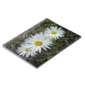 F42 Witte Wilde Bloemen Gladde Aster Notitieboek (Linkerzijde)