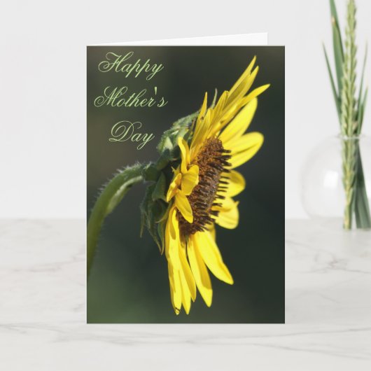 F43 Yellow Wildflower Black-eyed Susan Kaart (Voorkant)
