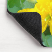 F44 Gele wilde bloemen Wilde mosterd Muismat (Hoek)