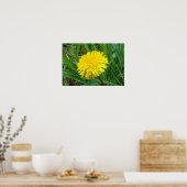 F45 Dandelion "Taraxacum officinale" Poster (Keuken)